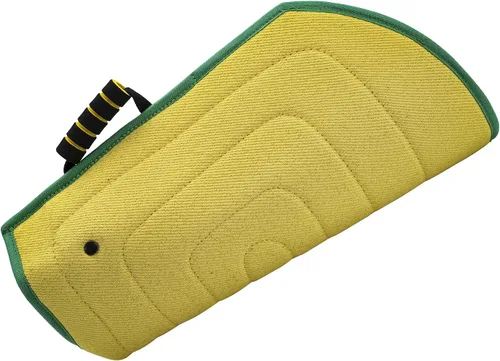 Vista 5 de Morezi Funda protectora de entrenamiento para mordeduras de perro, nailon resistente duradero, ajuste Pit Bull Pastor alemán Malinois, cachorro