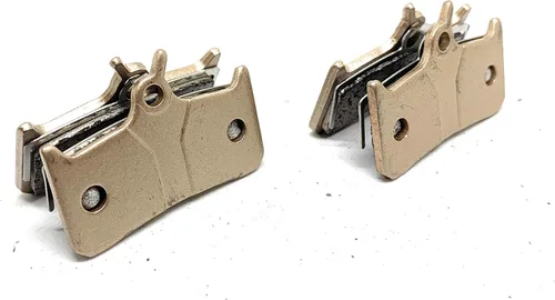 Vista 2 de Hardheaded Ram Bike Brake Pads for Shimano BR-M755 & Hope 2- dorado