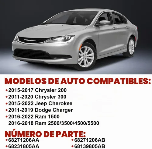 Vista 2 de Interruptor de ventana eléctrica para Cherokee 68231805AA 2015-2017, 2015-2022 Para Ram 1500 2016-2022, 2011-2020 300, 2011-2019 Charger
