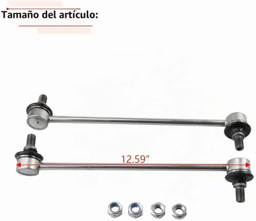 Vista 3 de RLB-HILON 2 Piezas Kits de Enlaces de Barra Estabilizadora Anti-balanceo Delantera Compatibles con Toyota Corolla 2003-2019 / Matrix 2003-2013
