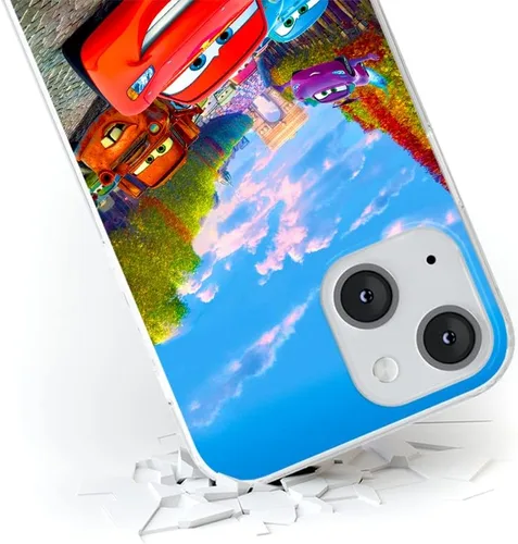 Vista 5 de ERT GROUP Funda de teléfono móvil para Xiaomi REDMI Note 10/10S original y con licencia oficial de Disney Pattern Cars 001 se adapta de forma óptima