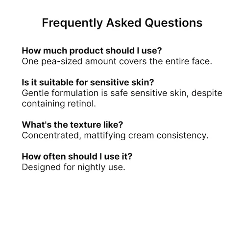 Vista 10 de MATTER OF FACT Concentrado antiarrugas y textura, suero antienvejecimiento para el cuidado de la piel con retinol y vitamina C para una piel más