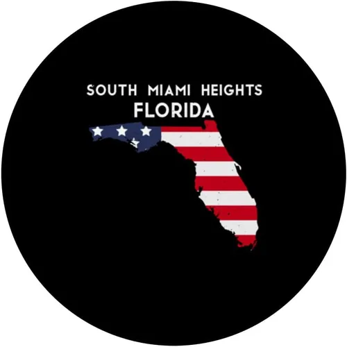 Vista 3 de South Miami Heights Florida USA State America Travel Floridi PopSockets Swappable PopGrip