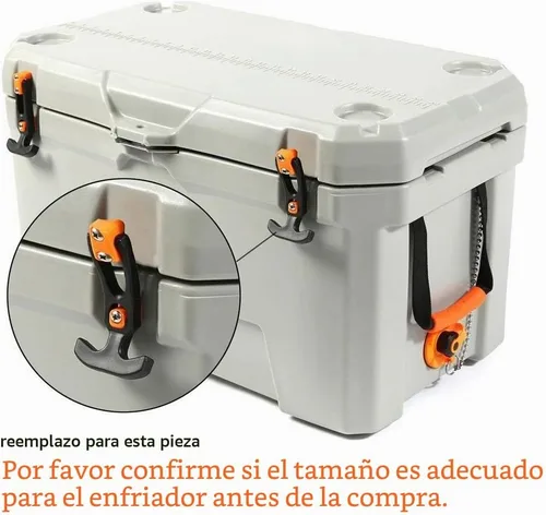 Vista 2 de Creatyi Pestillos de repuesto de la tapa del refrigerador duraderos