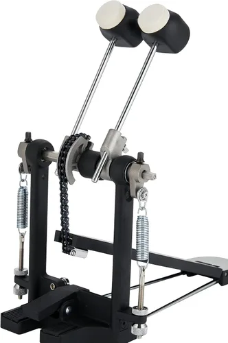 Vista 2 de Pacific Drums and Percussion Serie 700 Pedal de bombo doble (cadena simple) (PDDP712)