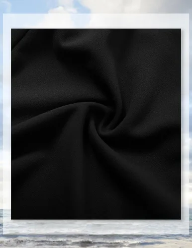 Vista 8 de DRESSTELLS Vestidos de cóctel para mujer, vestido vintage de boda para Negro