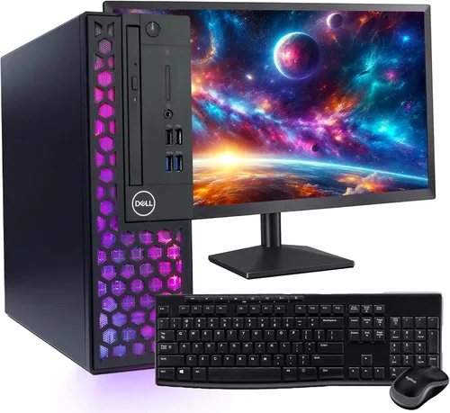 Vista 7 de DELL Computadora de escritorio Optiplex 7060 SFF Intel 8ª generación i7-8700 (6 núcleos) 32GB DDR4 Ram Nuevo SSD NVMe M.2 de 1TB WiFi