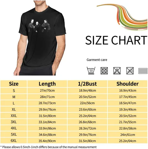 Vista 8 de Soda Music and Stereo - Camiseta de manga corta para hombre, diseño casual, cuello redondo, unisex, color negro