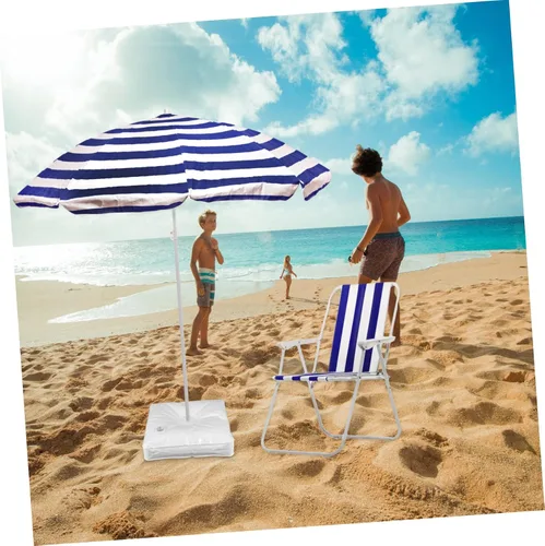 Vista 6 de Base llena de agua, bolsa de anclaje para sombrilla al aire libre, base de agua, parasolas, pesos base para sombrillas al aire libre, paraguas