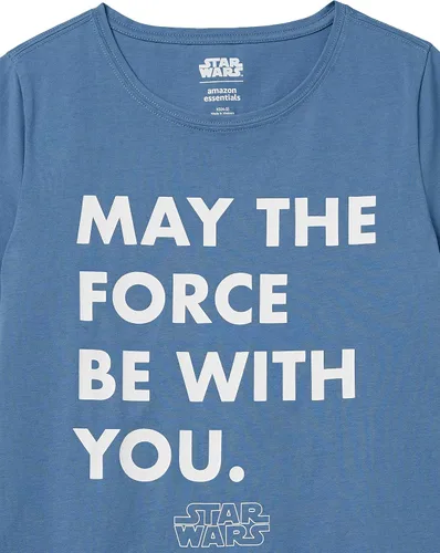 Vista 6 de Tienda Essentials Disney Marvel Star Wars Camiseta de manga corta con cuello redondo para mujer paquete de 2