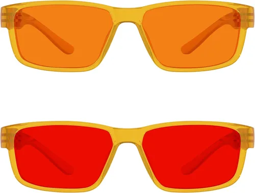 Vista 93 de Eyekepper Gafas de luz azul para hombre y mujer, paquete de 6 lentes Pilot Paquete de 6 color mezclado