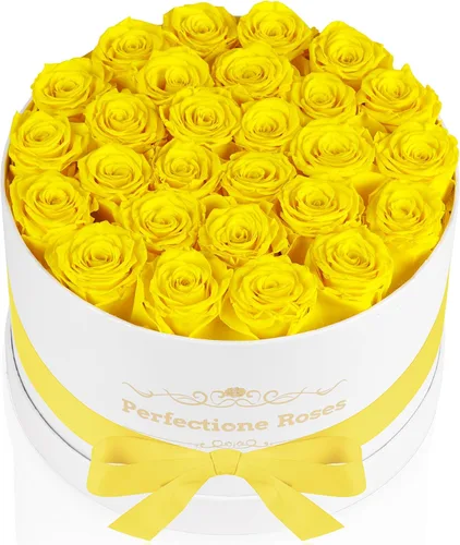 Vista 26 de Perfectione Roses 27 Rosas en una Caja, Rosa del Día de la Madre, Flores Preservadas para Ella, Flores para Entrega, Regalos de Cumpleaños
