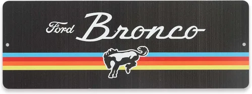 Vista 36 de Ford Logo Evolution - Letrero de metal vertical en relieve – Letrero vintage de Ford para garaje o cueva de hombre