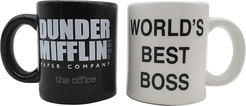 Vista 22 de Silver Buffalo Gilmore Girls Taza de café con leche de cerámica salero y pimentero Chicas Gilmore