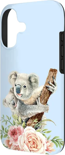 Vista 2 de Cute Pretty Mama Koala Bear and Baby Cub Gift Case for iPhone 17