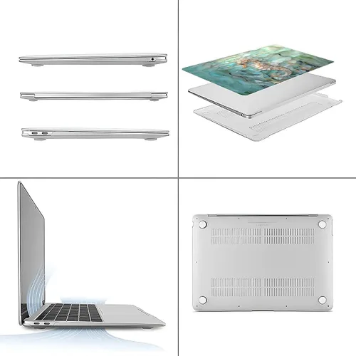 Vista 49 de Funda para computadora MacBook Pro de 13 pulgadas, modelo A1425/A1502, modelo A1425/A1502, diseño de primera calidad, funda rígida para laptop 3D 3D