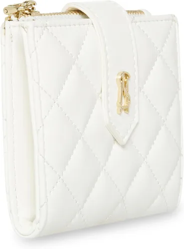 Vista 2 de Steve Madden JEM Bifold Card Case, oro blanco, Oro Blanco