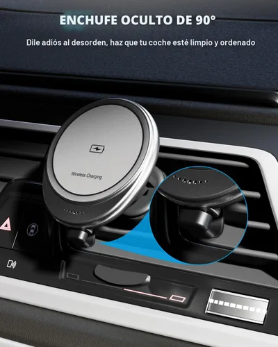 Vista 6 de Cable USB C de 1 pie, cable USB-C en ángulo recto, carga rápida de 60 W, nailon trenzado