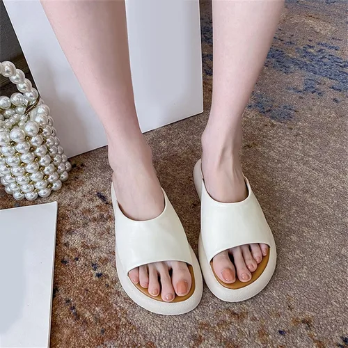 Vista 6 de Sandals Women Beach Sandals For Women Waterproof With Straps Sandals For Women Sandalias de mujer con plataforma y cuña Beige Shoes Size 6.5
