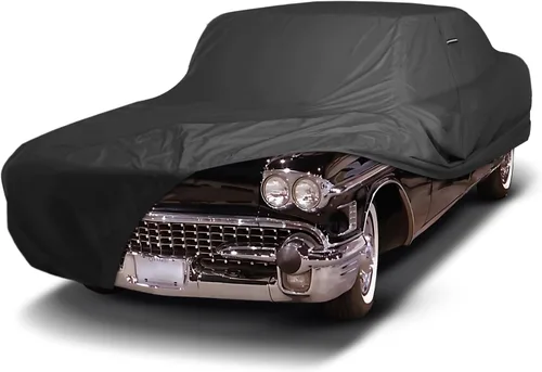 Vista 54 de iCarCover Funda de automóvil personalizada para Cadillac 60 Special (1938-1941), impermeable, para todo tipo de clima, lluvia, nieve, UV, protector
