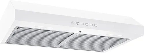 Vista 10 de Broan-NuTone Campana extractora debajo del gabinete de 30 pulgadas, ENERGY STAR, soplador máximo 350 CFM, acero inoxidable negro