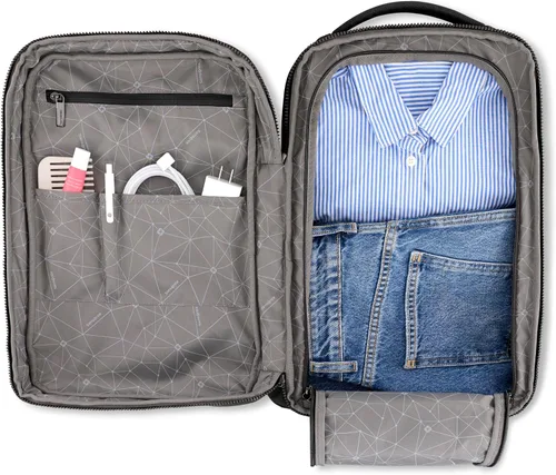 Vista 4 de Samsonite Mochila de viaje Better Than Basic, Negro, Mochila Better Than Basics