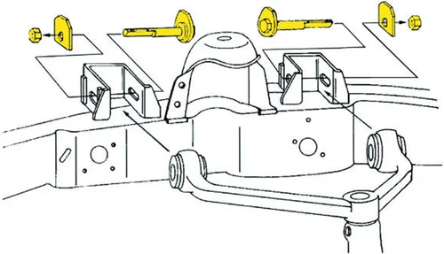 Vista 2 de MOOG K80065 Kit de Alineación de Rueda / Camber para Ford Ranger