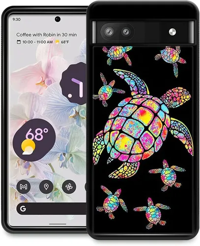 Vista 61 de CARLOCA Funda compatible con Google Pixel 6, diseño gráfico de moda a prueba de golpes, protección antiarañazos y caídas, Google Pixel 6 en blanco