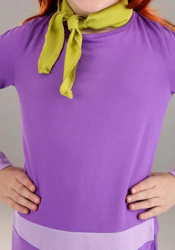 Vista 4 de Disfraz Infantil de Daphne de Scooby-Doo Multicolor