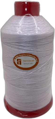 Vista 5 de UV Resistant Bonded Polyester Sewing Thread for Upholstery, Outdoor, Marine (Army tan, Tex 70)