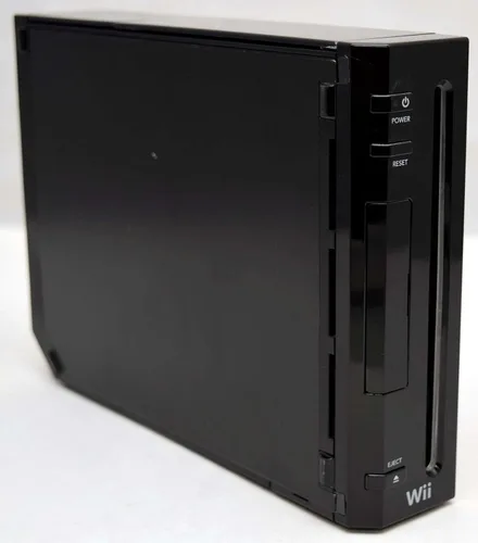 Vista 3 de GameStop Premium Nintendo Wii BLACK Video Game Console Home System Bundle Online RVL-001 GameCube (Renewed)