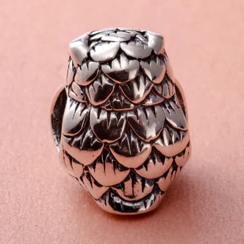 Vista 5 de Animal Pets Charm - Dije de plata de ley 925 con bonito conejo, búho nocturno, pájaro volador, unicornio mito, paloma pájaro de la paz, manta raya