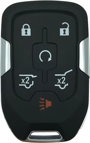 Vista 7 de Funda de llave de repuesto para GMC Acadia Terrain Yukon Chevy Suburban Tahoe, carcasa de llave de control remoto inteligente (Tipo B)
