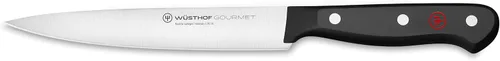 Vista 7 de WÜSTHOF Cuchillo utilitario Gourmet de 4 pulgadas, color negro