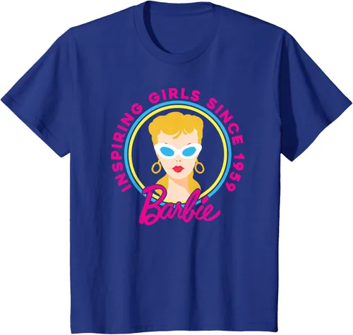 Vista 47 de Barbie - Camiseta inspiradora del 60 aniversario para niñas desde los 59 Negro