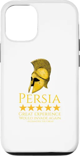 Vista 26 de iPhone 16 Alexander The Great - Persia - Ancient Greek History Meme Case