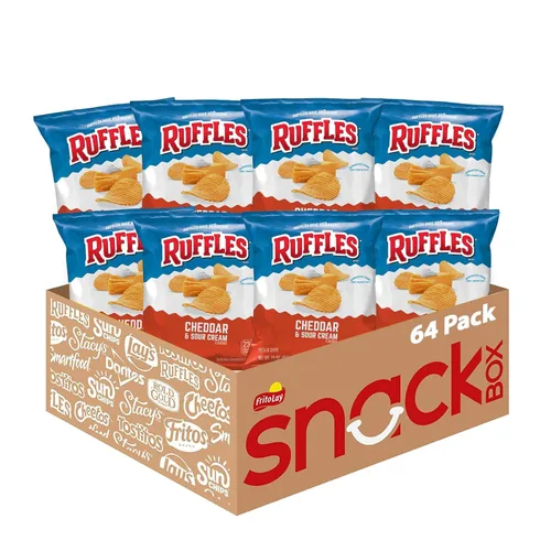 Vista 11 de Ruffles Paquete variado de papas fritas, 40