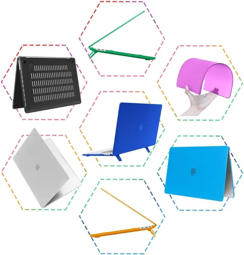 Vista 5 de mCover Funda rígida para MacBook Pro modelo A2141 de 16 pulgadas de finales de 2019