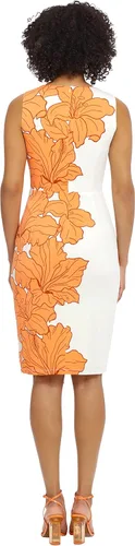 Vista 3 de Maggy London Vestido de jersey mate sin mangas para mujer, para vacaciones, eventos, invitada