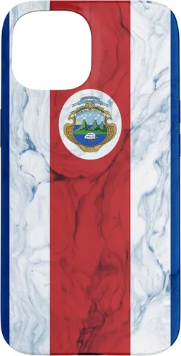 Vista 6 de Bandera de Costa Rica y fondo elegante - Funda del orgullo costarricense para iPhone 17