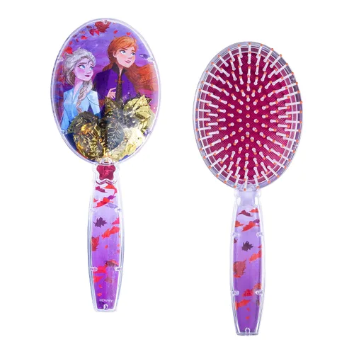 Vista 10 de CoComelon - Cepillo de pelo con estrellas mágicas brillantes y confeti, color verde, cepillo de pelo para niños a partir de 3 años