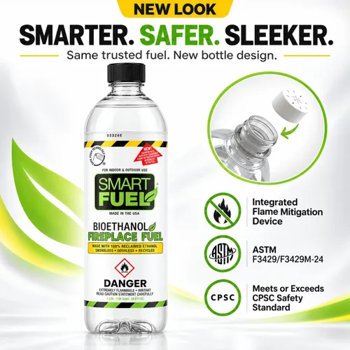 Vista 5 de SmartFuel - Combustible de bioetanol, alcohol desnaturalizado para fogatas