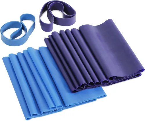 Vista 2 de Furinno RFitness RF1501 - Banda de resistencia de entrenamiento profesional (4 unidades)