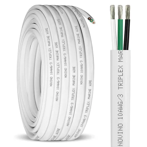 Vista 8 de Cable marino de calibre 6, cable de grado marino de 6 AWG, cable de cobre estañado triple 6/3, cable de cobre sin oxígeno de calibre 6