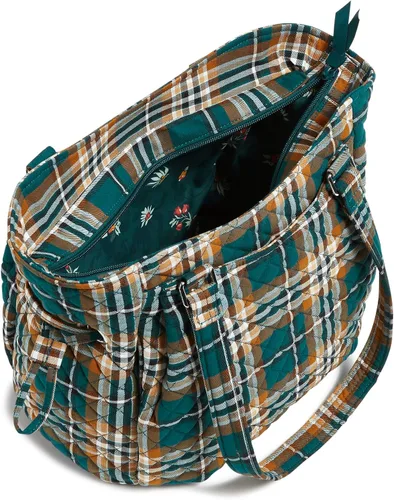 Vista 3 de Vera Bradley - Bolso Glenna de algodón para mujer