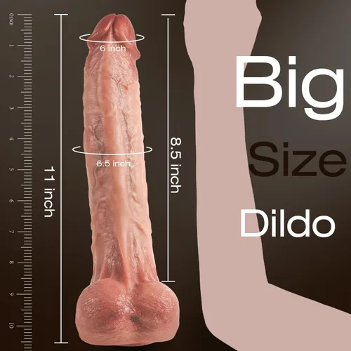Vista 8 de Juguete sexual realista consolador grande y grueso