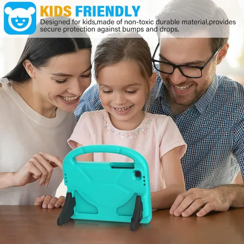 Vista 10 de SUPLIK Funda para niños para Samsung Galaxy Tab A11 de 8.7 pulgadas 2025 / A9 8.7 pulgadas 2023 / A7 Lite 8.7 pulgadas 2021, integrado con protector
