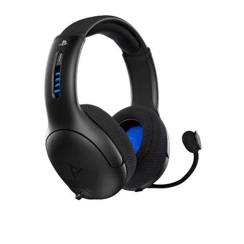 Vista 10 de PDP Gaming LVL50 Wireless Stereo Headset With Noise Cancelling Microphone Black - PS5PS4