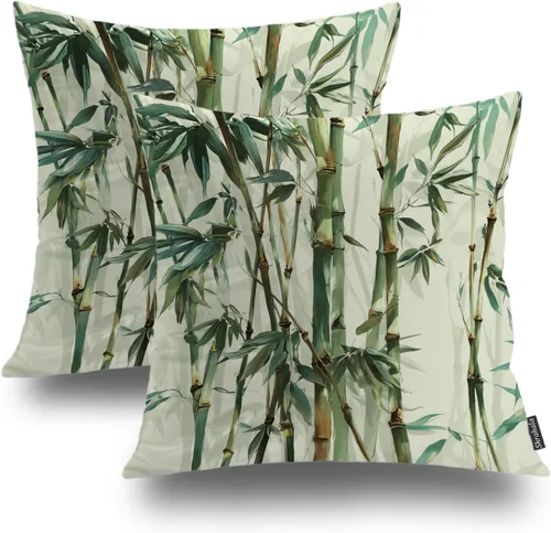 Vista 30 de Shrahala Abstract Art Modern Aesthetic Decorative Pillow Covers, Fluid Forms Minimalist Throw Pillow Cover Blended Hidden Zipper Cushion Cases for