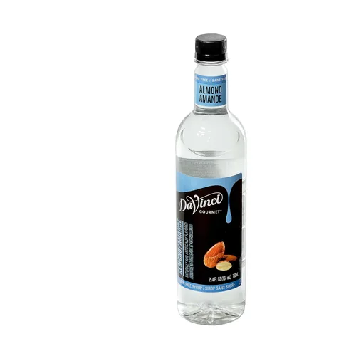 Vista 6 de DaVinci Gourmet Jarabe de almendras sin azúcar, 25.4 onzas líquidas (paquete de 1)